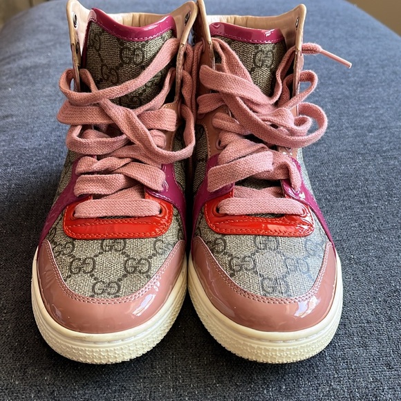 High top Gucci authentic sneakers size size 6 (36) - Picture 5 of 5